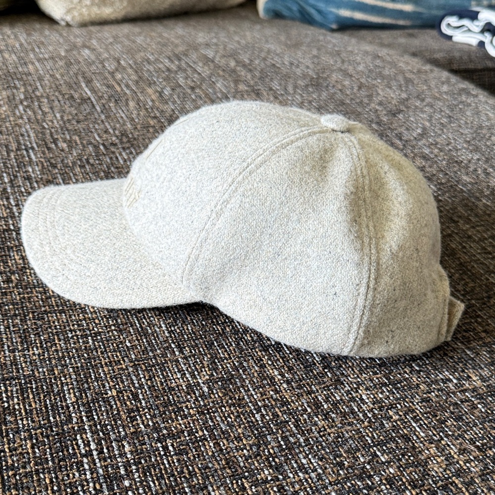 Isabel Marant Light Gray Wool Cap - Picture 5 of 7